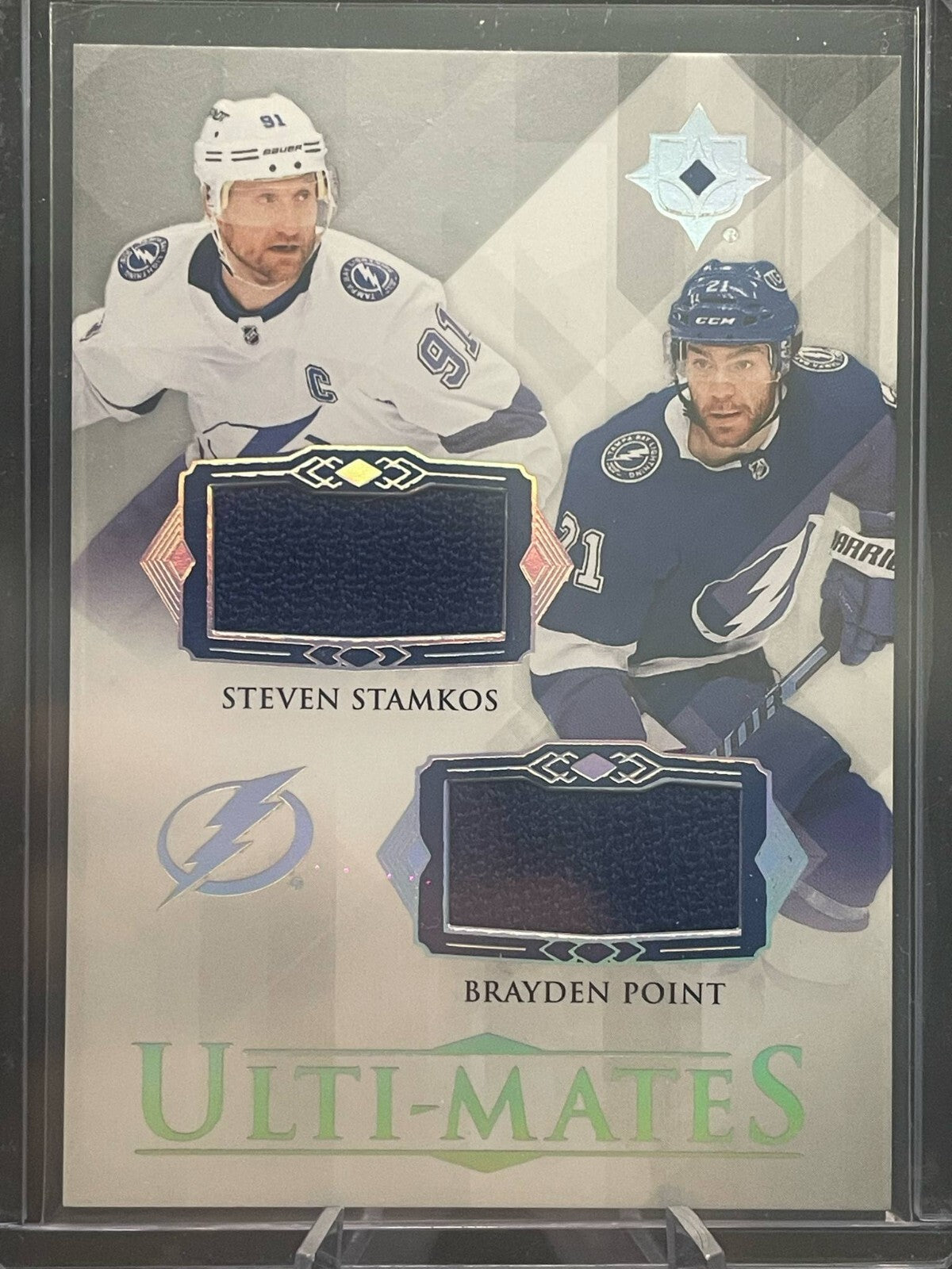 2023-24 Ultimate Collection Ulti-Mates Steven Stamkos/Brayden Point #UTM-SP