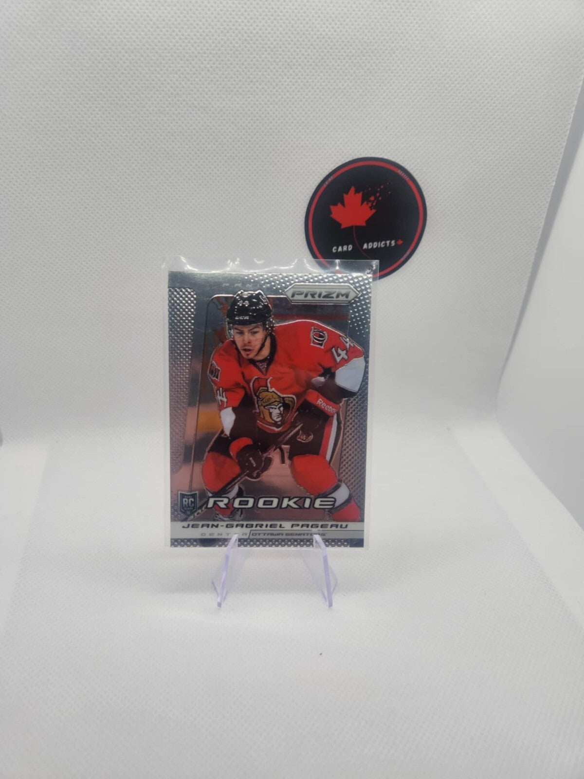 2013-14 Panini Prizm Hockey Jean-Gabriel Pageau Rookie Card