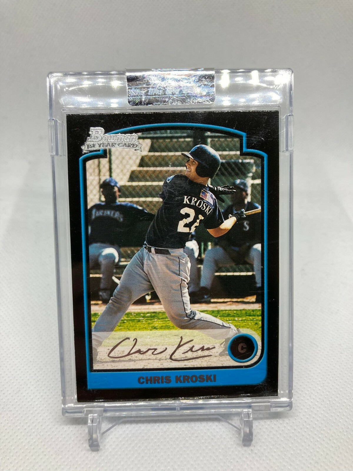 2003 (MARINERS) Bowman Silver #245 Chris Kroski/250