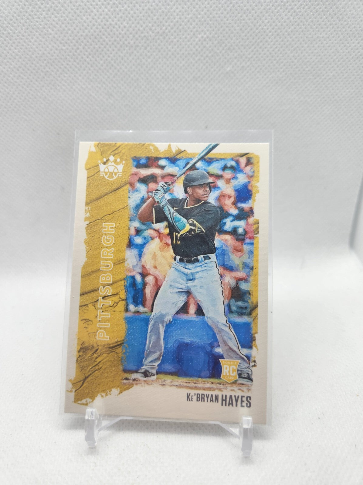 2021 Diamond Kings KeBryan Hayes Rookie Card #60 Pittsburgh Pirates