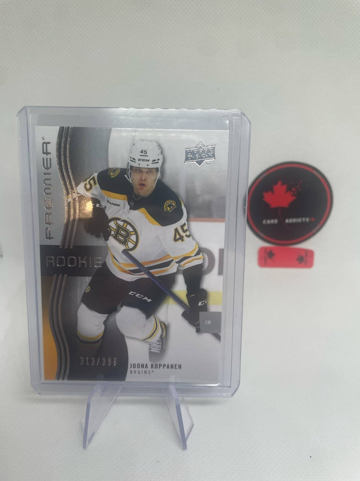 2023-24 UD Premier Joona Koppanen #108 Premier Rookies /399