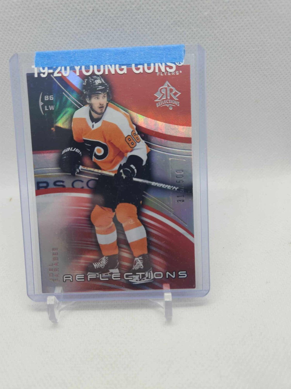 2020-21 Upper Deck Extended Series RUBY REFLECTIONS RC Joel Farabee /500