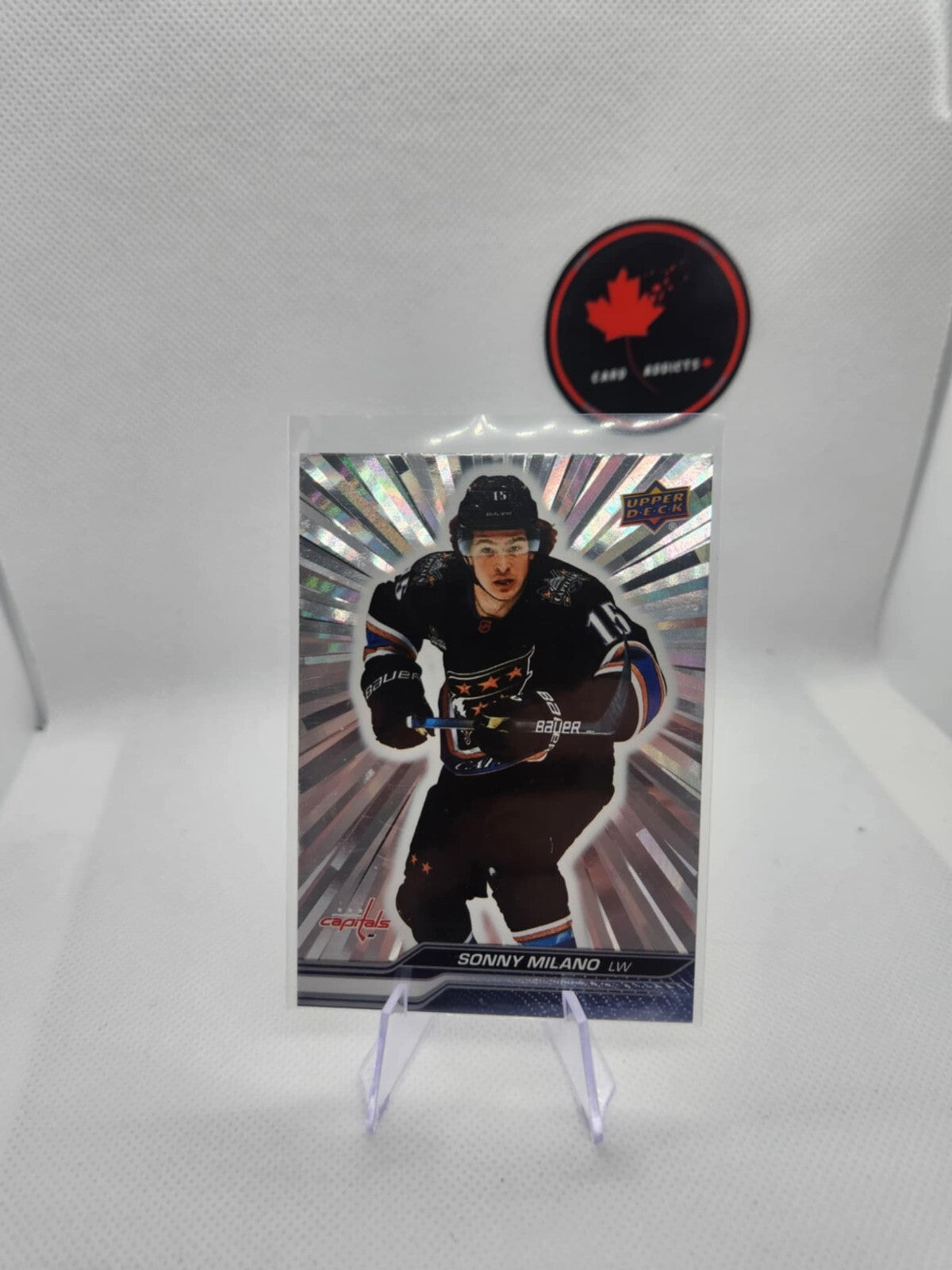 2023-24 UPPER DECK HOCKEY OUTBURST SILVER #188 SONNY MILANO NM-MT RAW