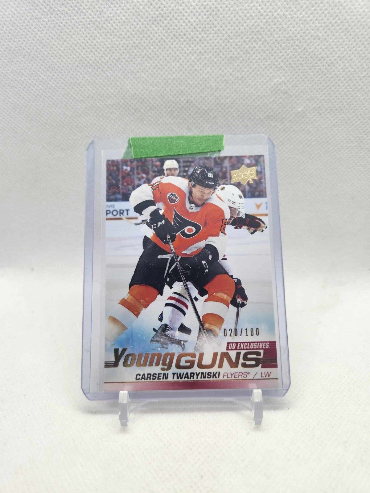 2019-20 Carsen Twarynski Young Guns Exclusives /100 #214 (Kraken)