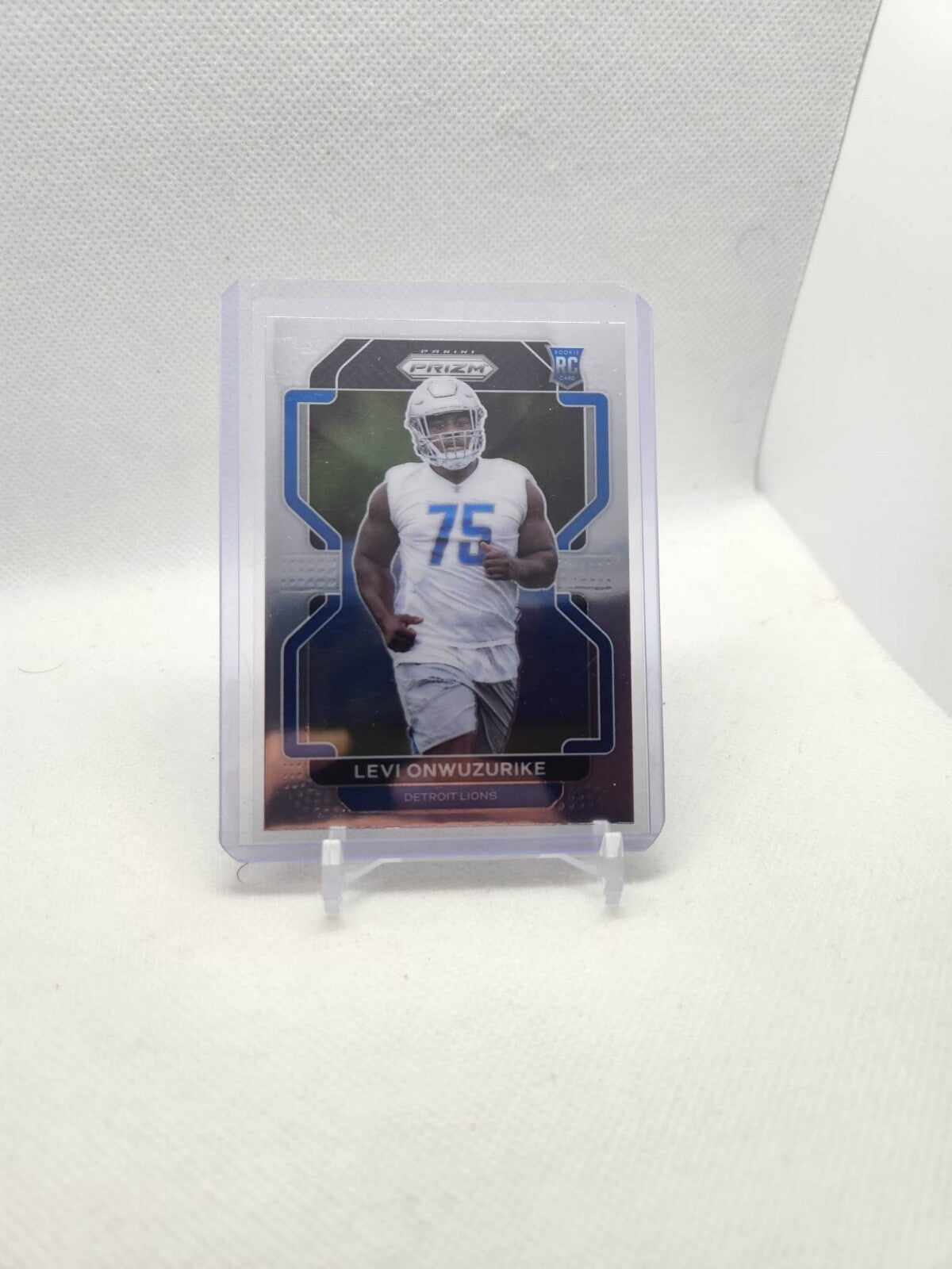 2021 Panini Prizm Football Levi Onwuzurike Lions Rookie #423 RC