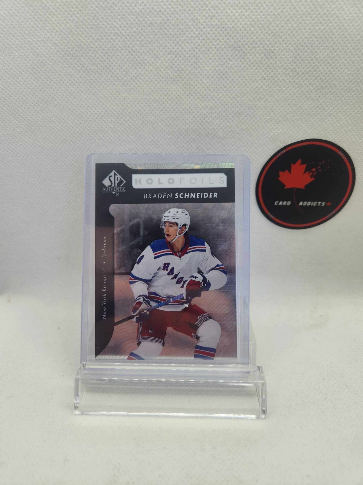 2022-23 SP Authentic Holofoils Braden Schneider #HF-50