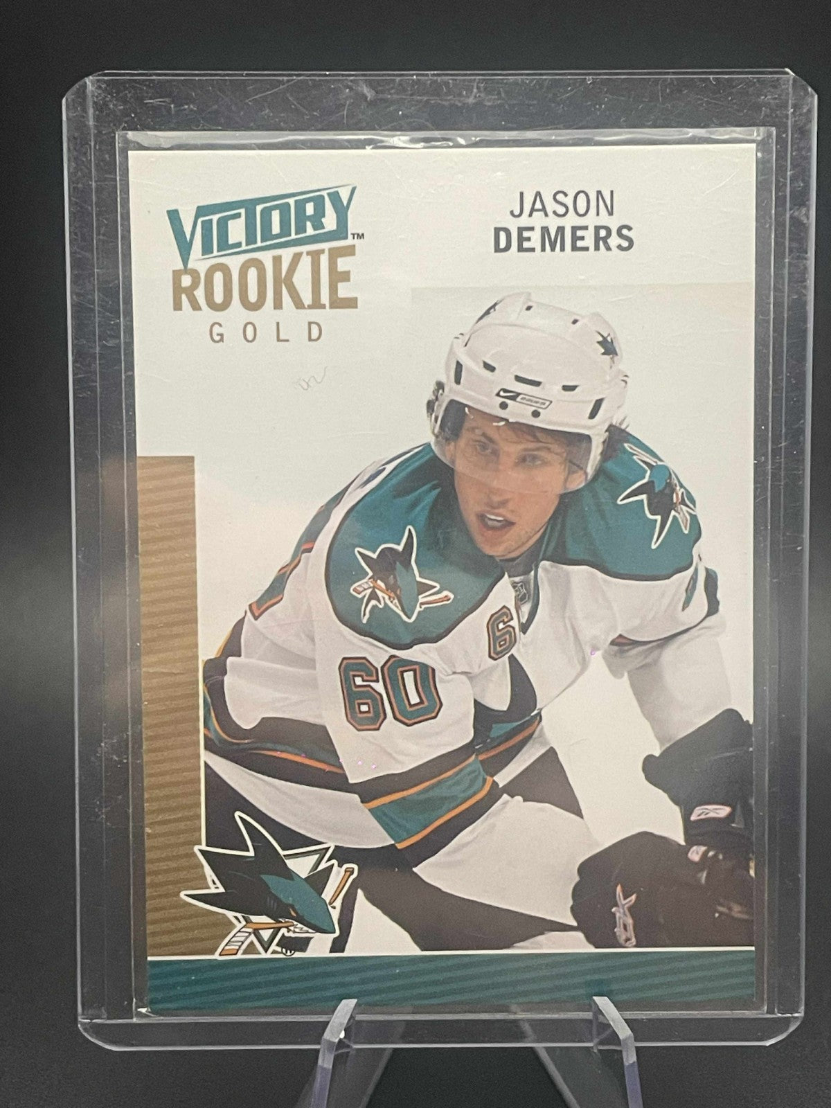 2009-10 Upper Deck Victory Gold - JASON DEMERS #325 San Josee Rookie RC REF I