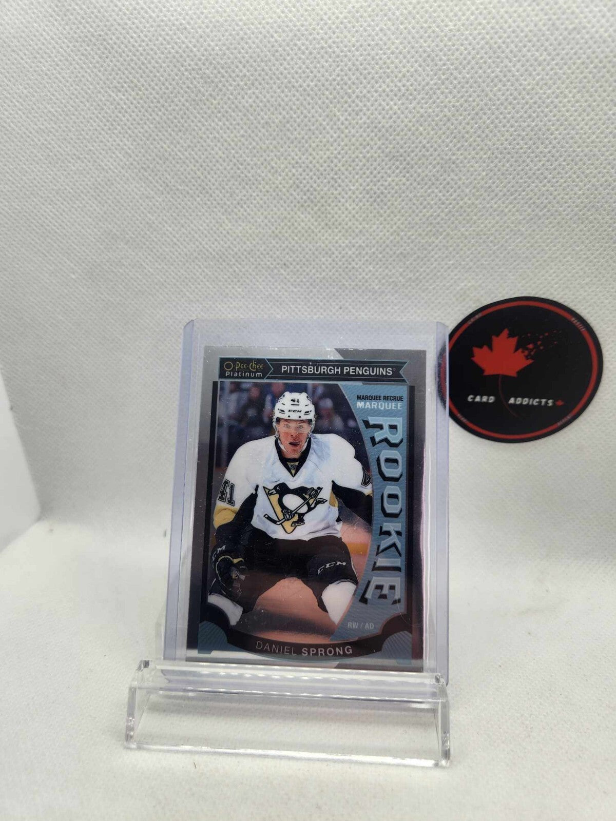 2015-16 O-Pee-Chee Platinum Marquee Rookie Daniel Sprong RC