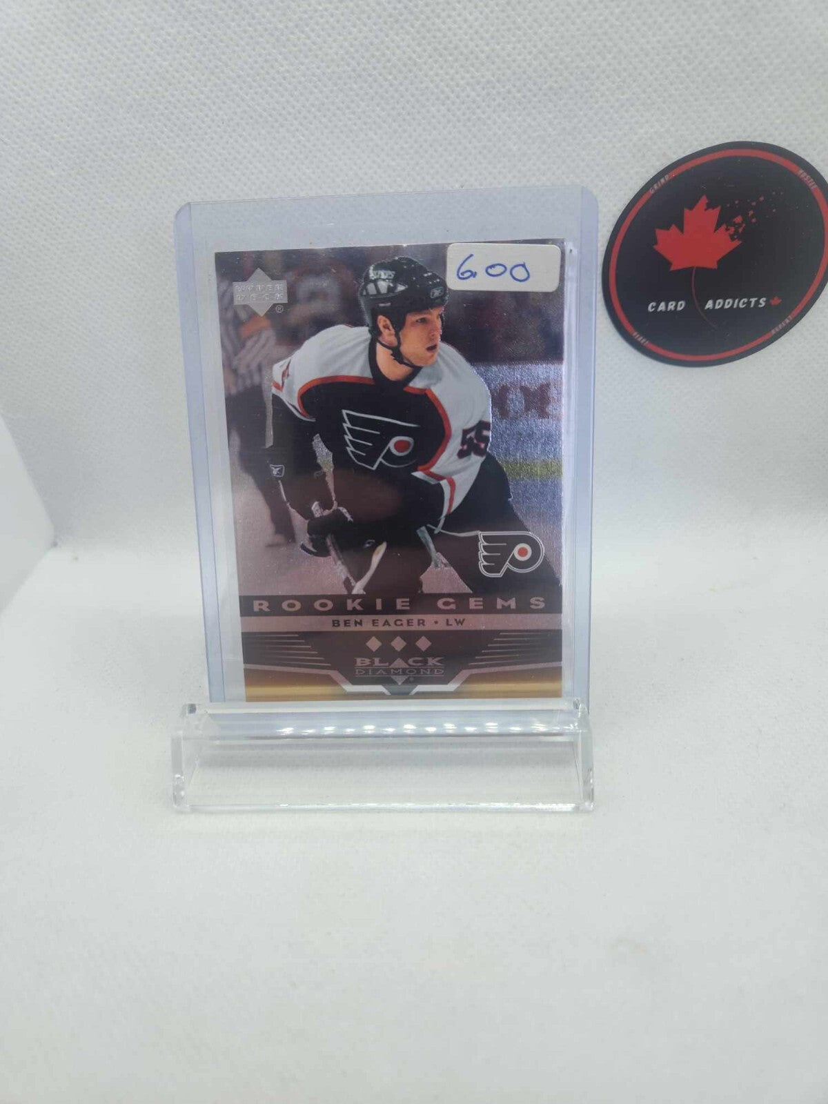 2005-06 Black Diamond Gems Triple Ben Eager Rookie #268 Philadelphia Flyers
