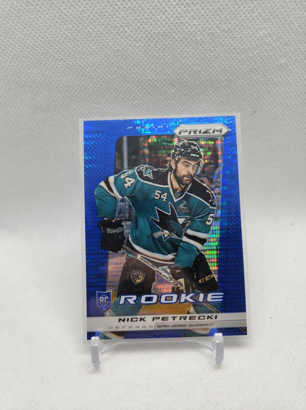 2013-14 Panini Prizm Blue Pulsar Parallel Nick Petrecki #280