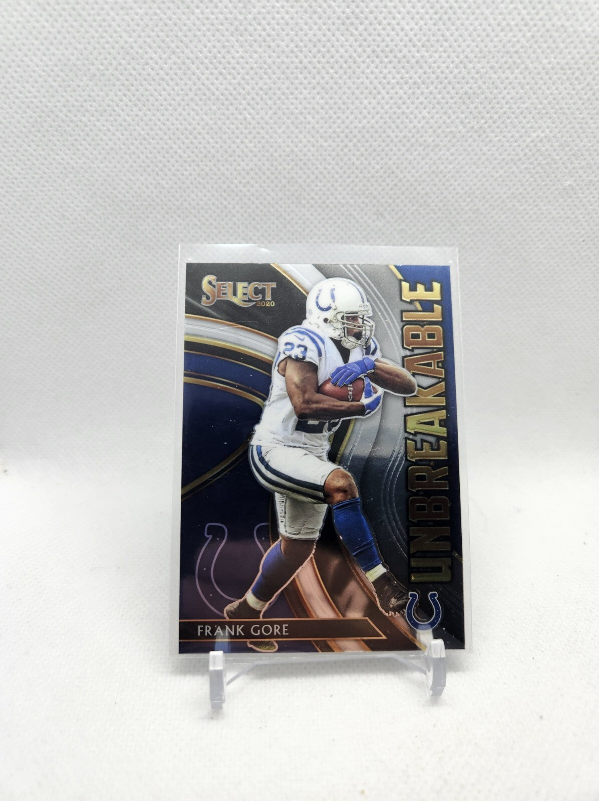 2020 Panini Select Frank Gore Unbreakable #U23 Indianapolis Colts