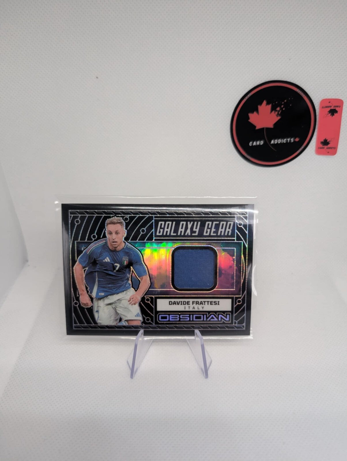 2023-24 Panini Obsidian - Galaxy Gear #GG-DF Davide Frattesi /199