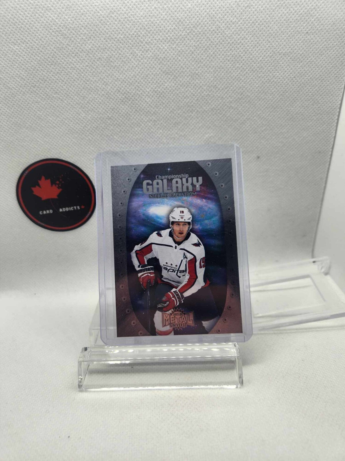 2021-22 Championship Galaxy Nicklas Backstrom Washington Capitals #CG-14