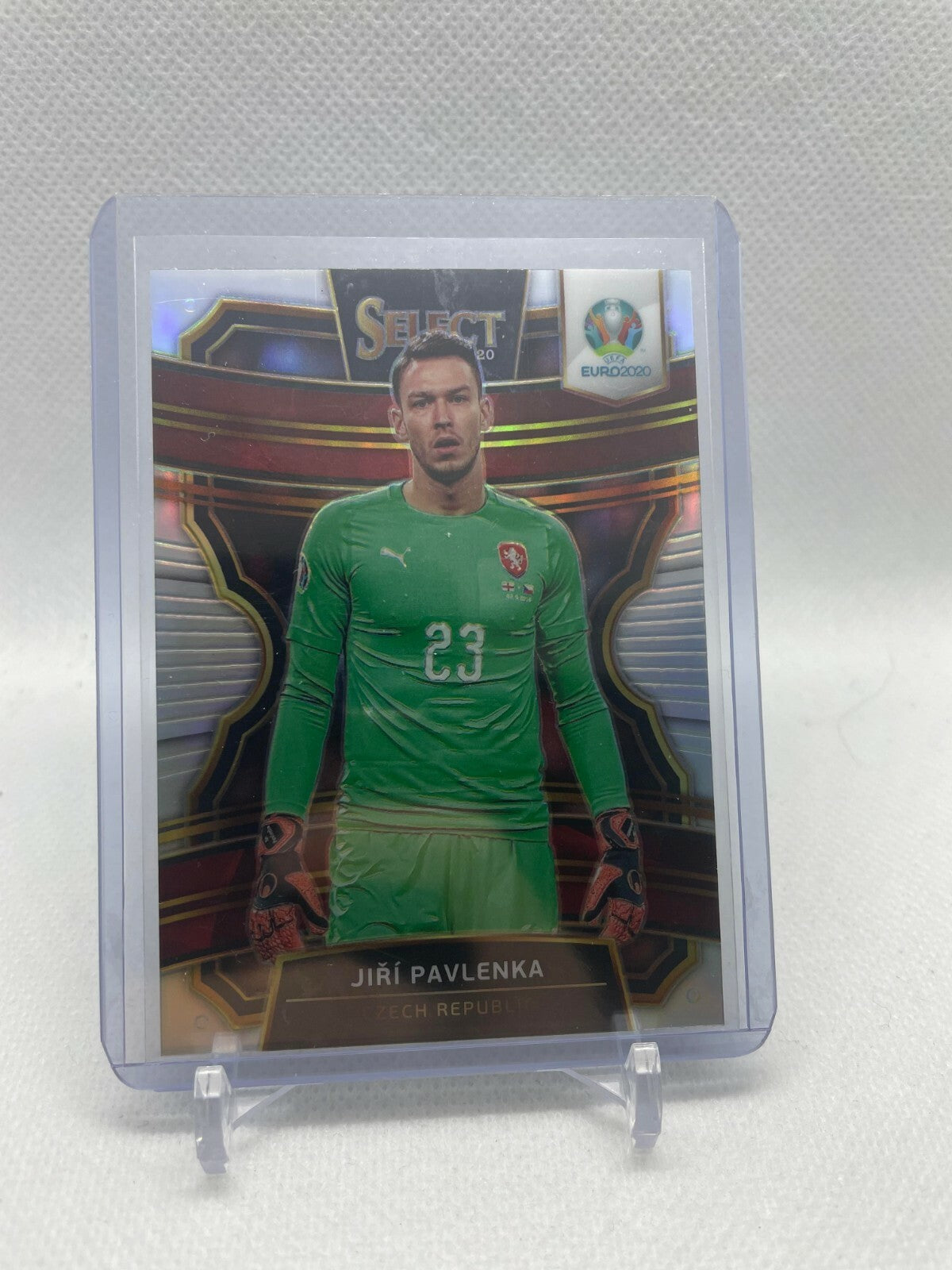 2020 Panini Select UEFA Euro Terrace Silver Prizm Jiri Pavlenka #75 | Czech RC
