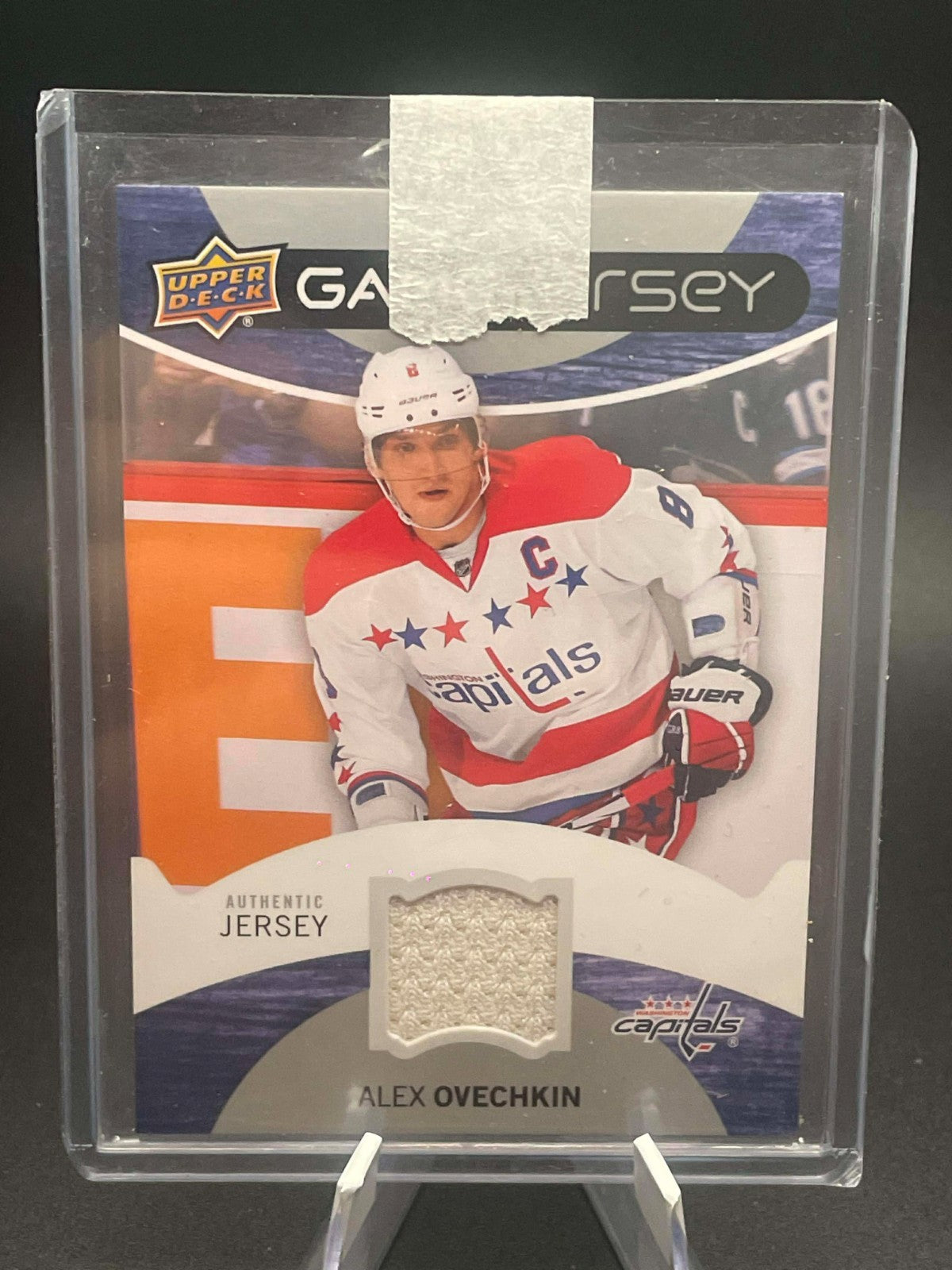 14/15 UD UPPER DECK ALEX OVECHKIN GAME USED JERSEY