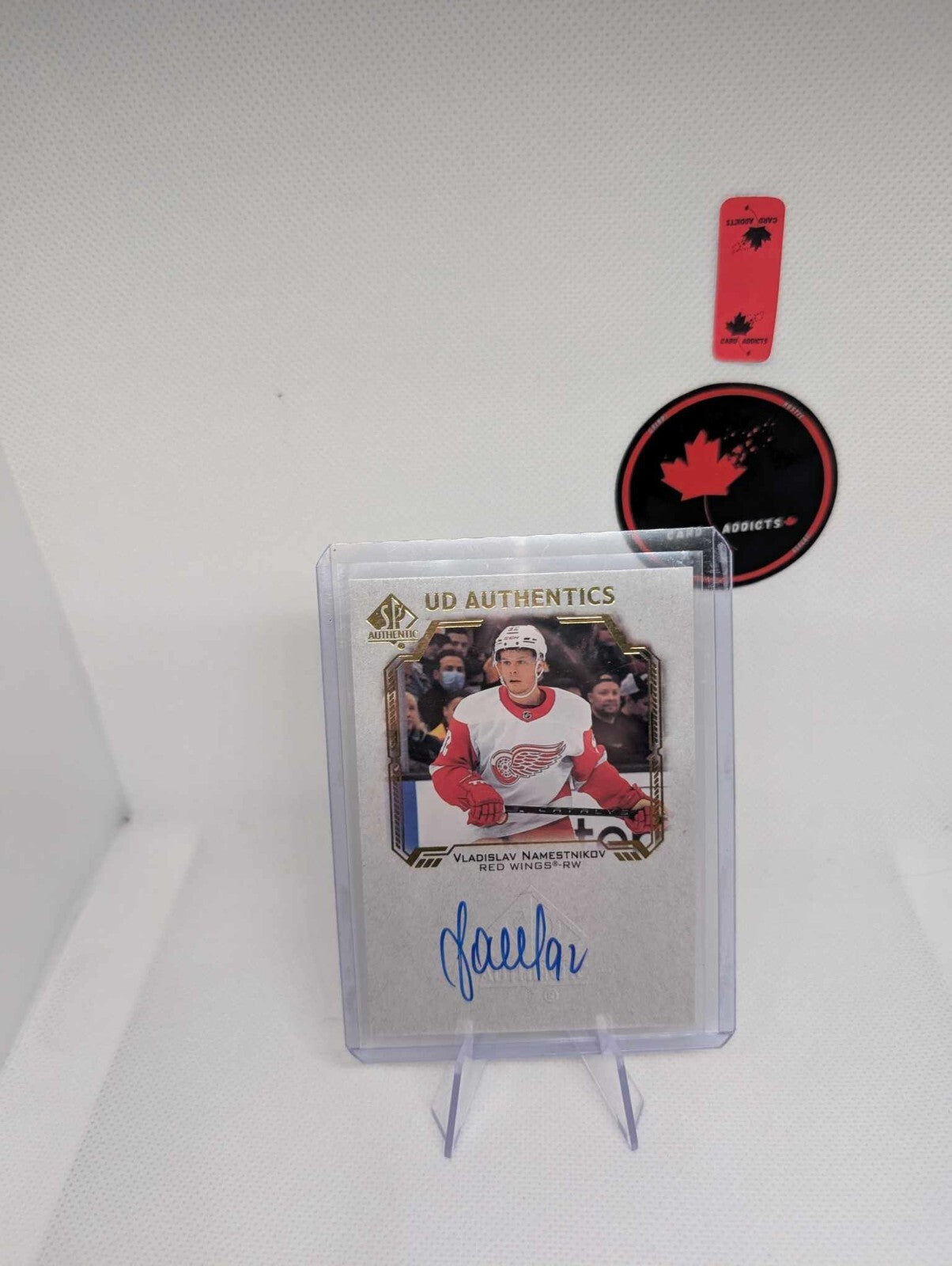 2021-22 SP Authentic UD Authentics AUTO #UDAVN Vladislav Namestnikov