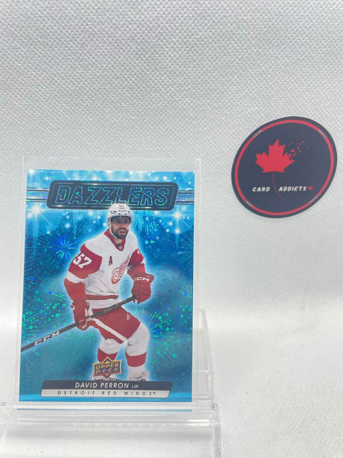 2023-24 Upper Deck Series 1 Dazzlers BLUE David Perron #DZ-7