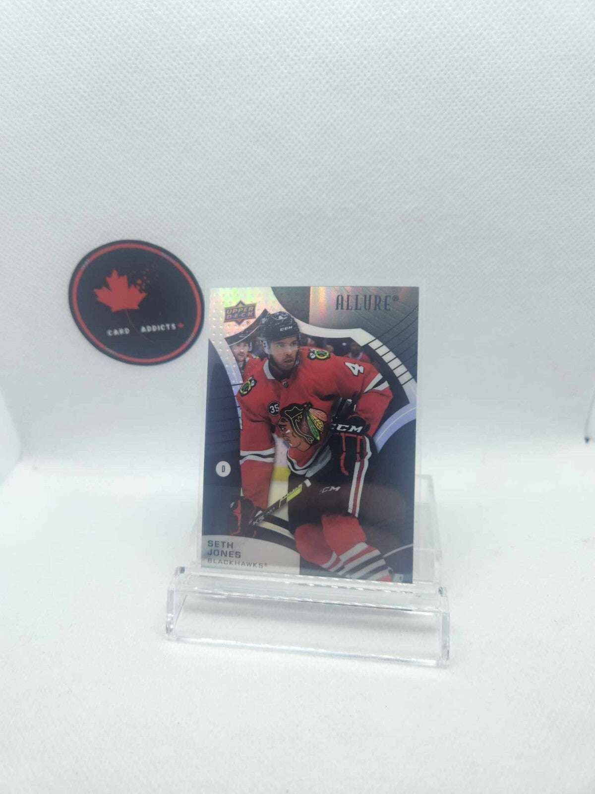 2021-22 Upper Deck Allure Black Rainbow Parallel SETH JONES #96 Blackhawks