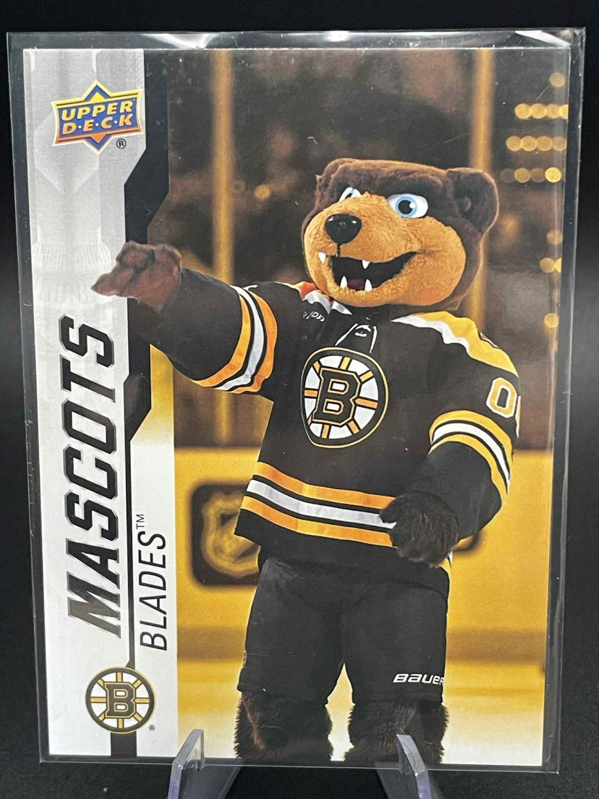 2023 Upper Deck National Hockey Card Day Mascots Blades Blades The Bruins #M-8