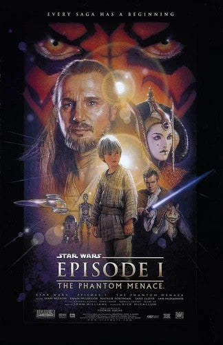 Star Wars Movie Poster 11x17 The Phantom Menace