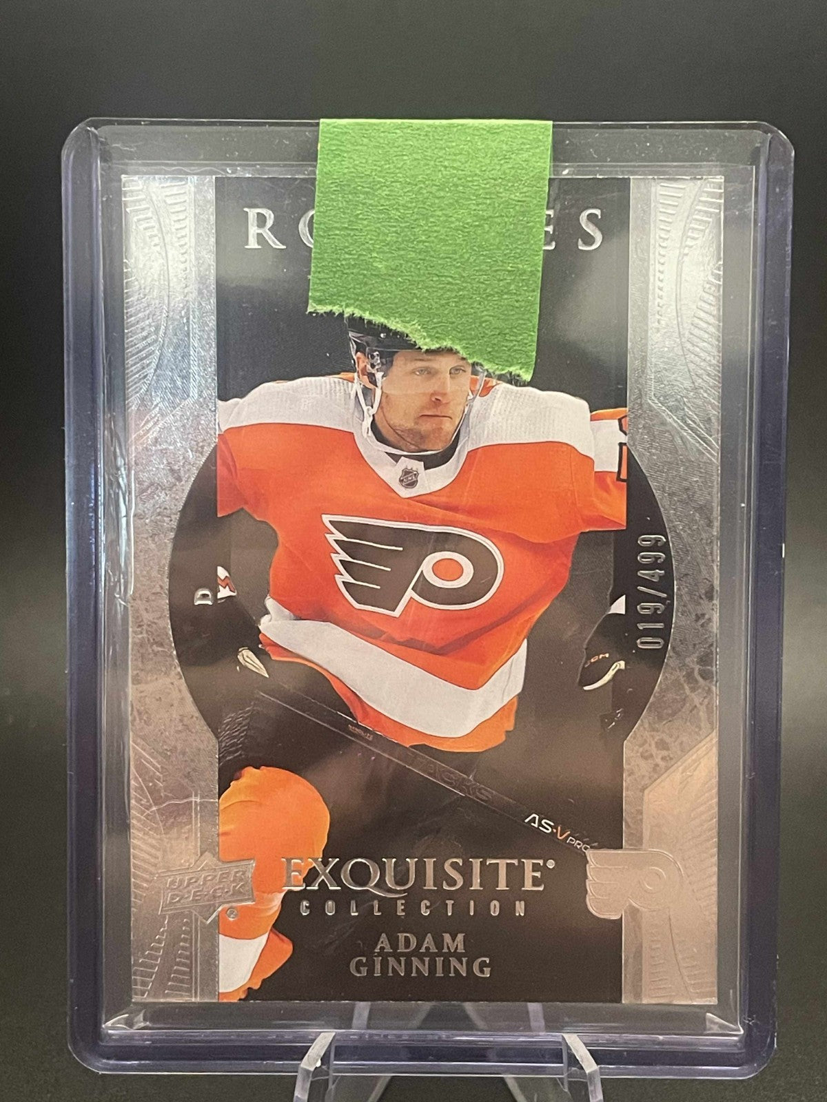 Adam Ginning - 2023-24 Upper Deck Ice - Exquisite Collection Rookies /499 #R42