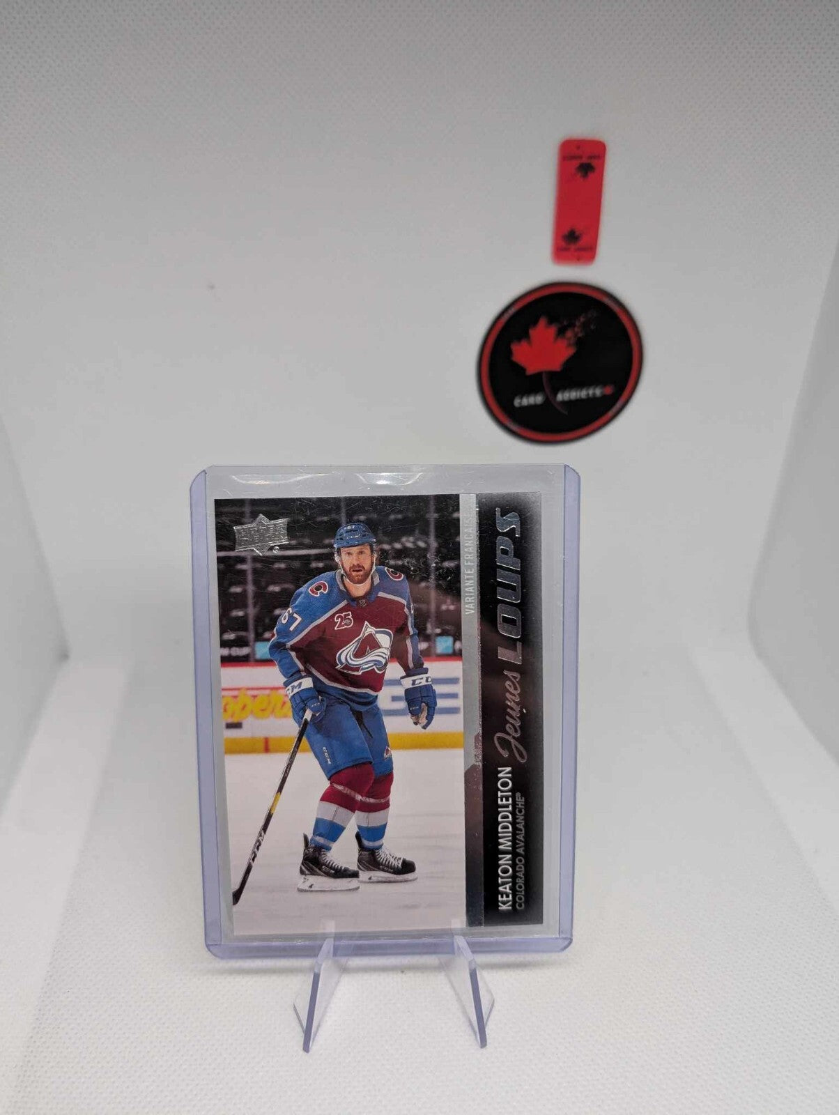 2021-22 Upper Deck Keaton Middleton Jeunes Loups French Young Rookie RC