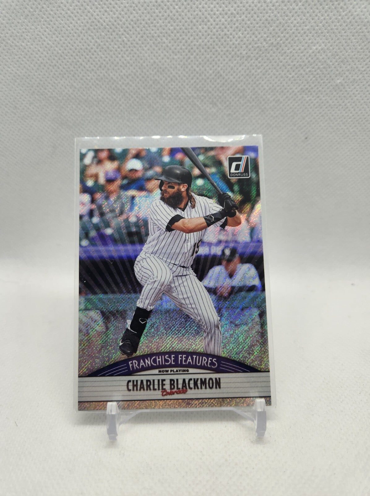 2019 Donruss Franchise Features Vector #18 Charlie Blackmon Leody Taveras