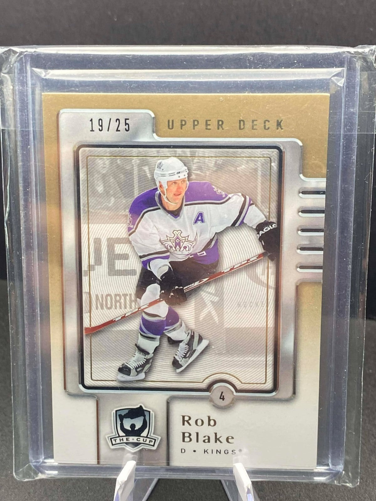 2006 UPPER DECK THE CUP #38 ROB BLAKE GOLD CARD /25