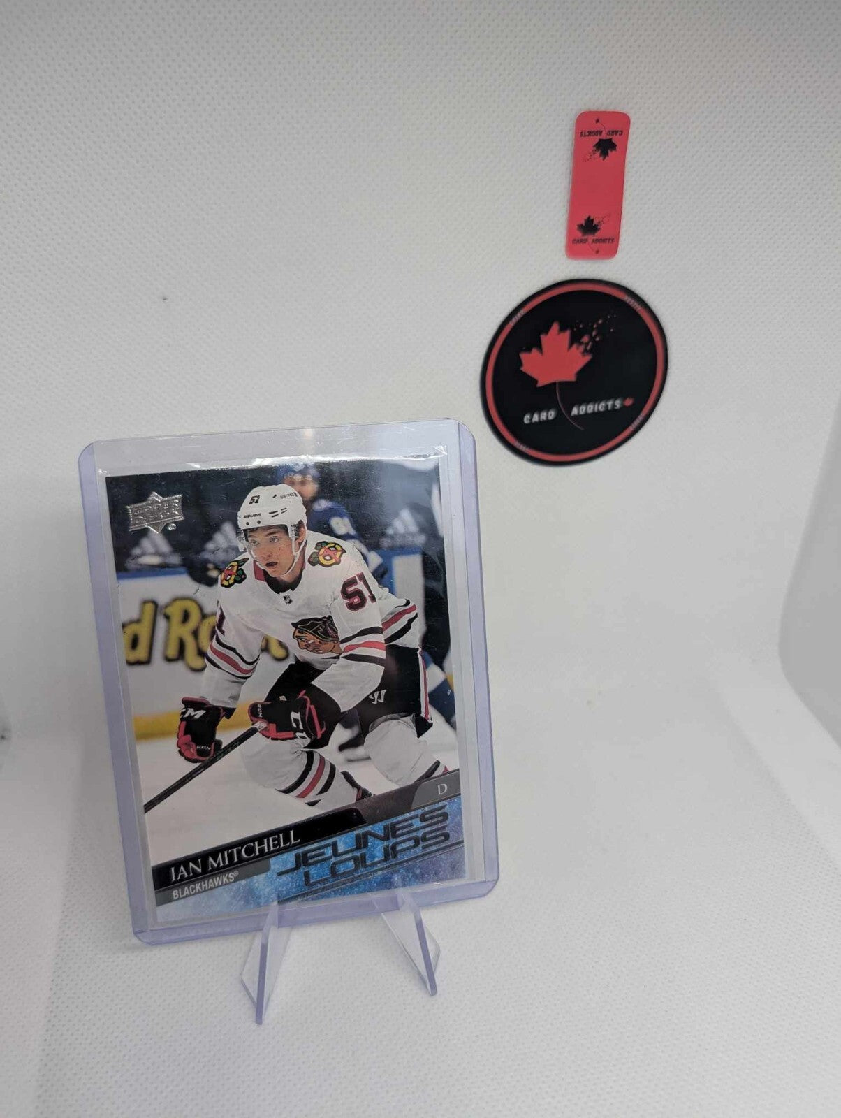 2020-21 Upper Deck Young Guns French Francaise Jeunes Loups IAN MITCHELL #458 RC