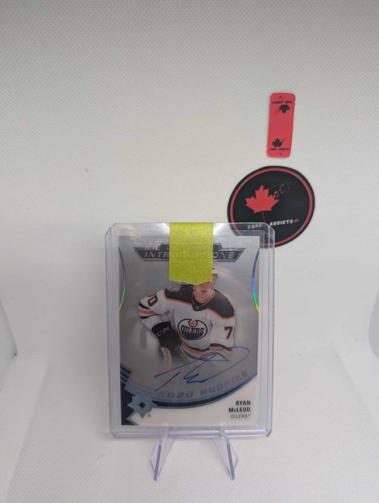 2020-21 Upper Deck Ultimate Introductions Auto #ui-70 Ryan McLeod