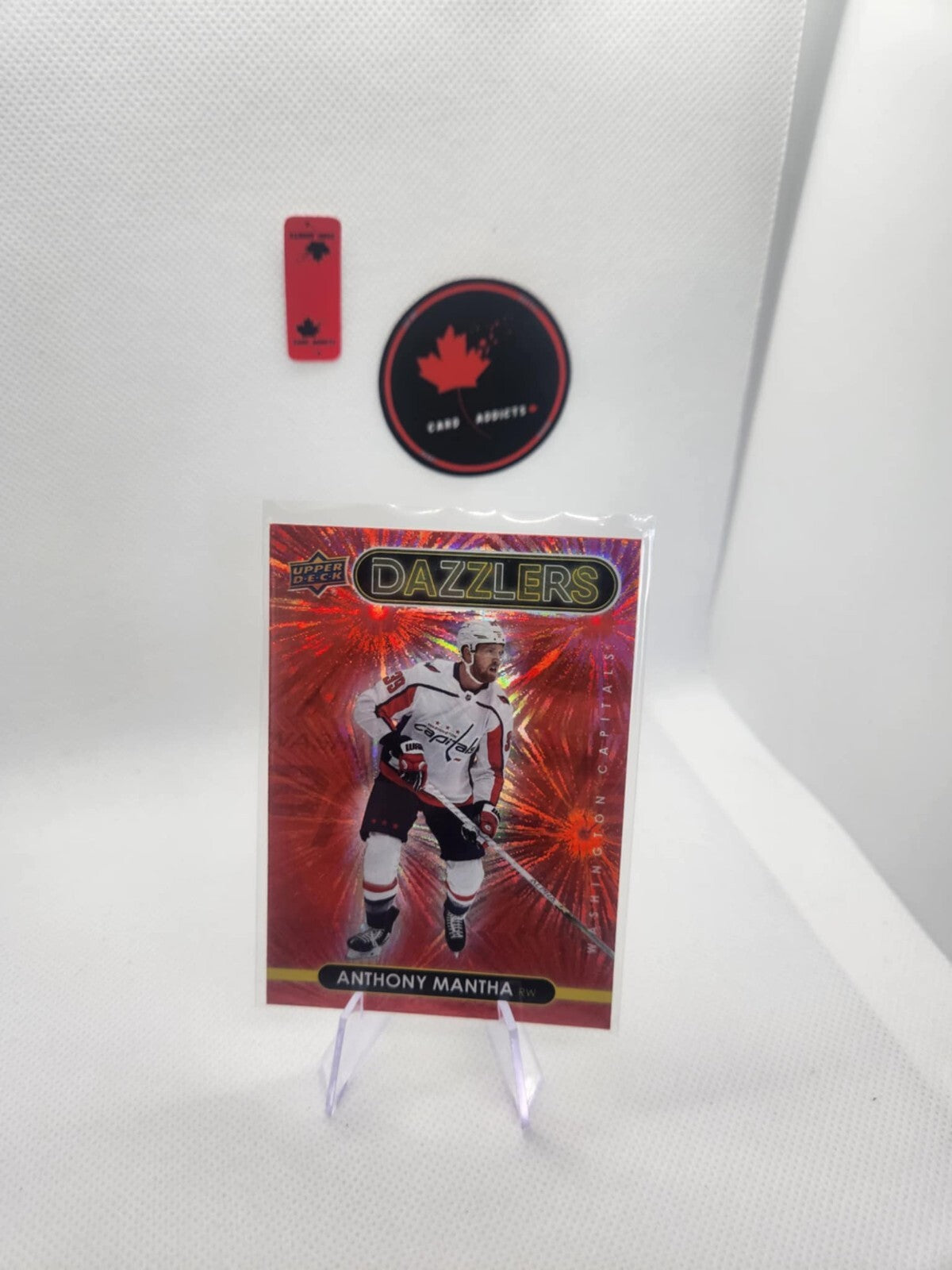 2021-22 ANTHONY MANTHA DAZZLERS RED Upper Deck Series 1