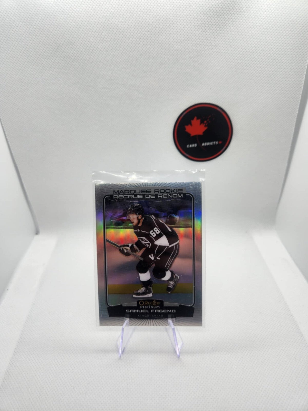 2022-23 O-Pee-Chee Platinum Rainbow #211 Samuel Fagemo