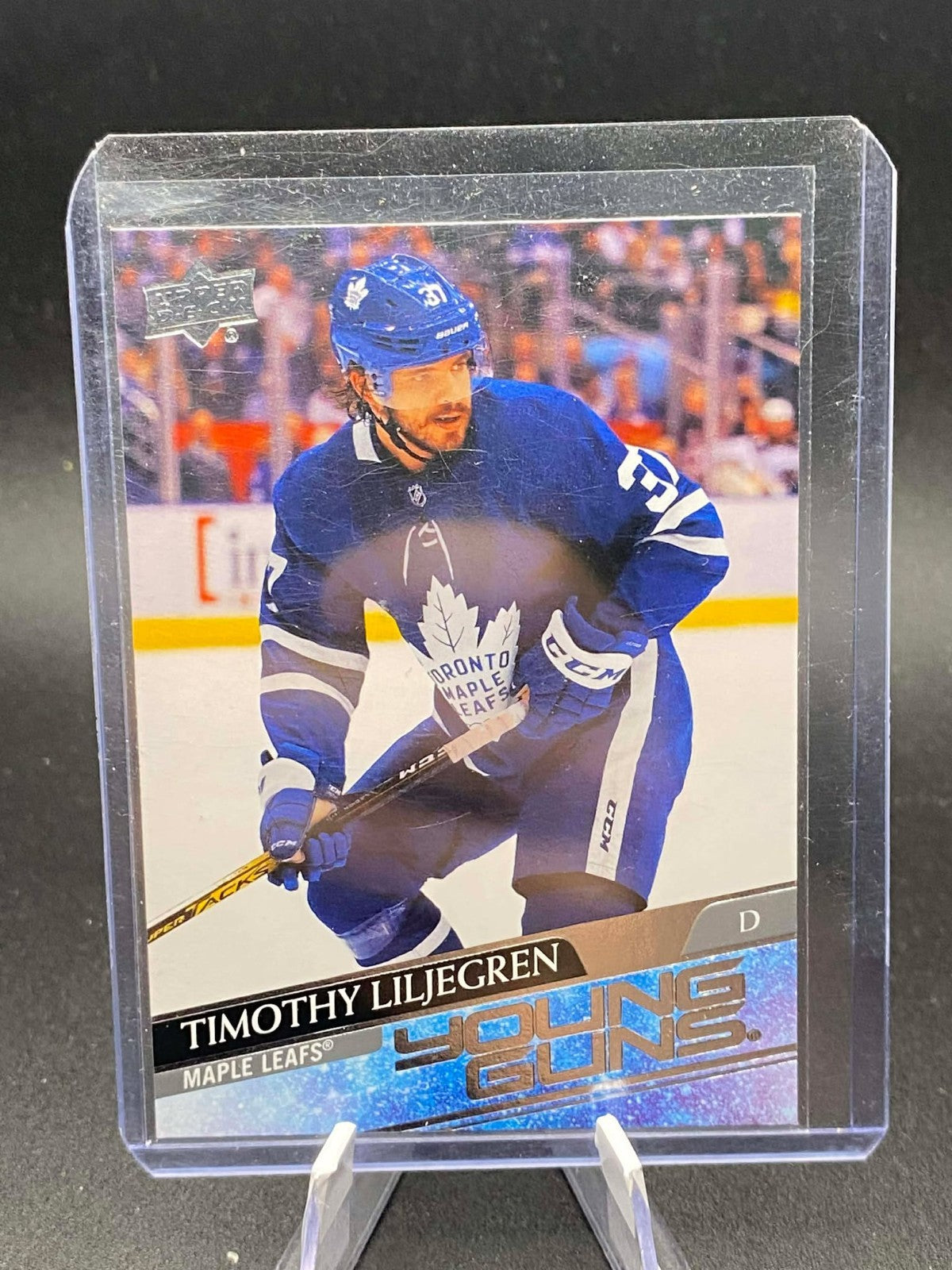 2020-21 Upper Deck Young Guns Timothy Liljegren Rookie Toronto Maple Leafs #248