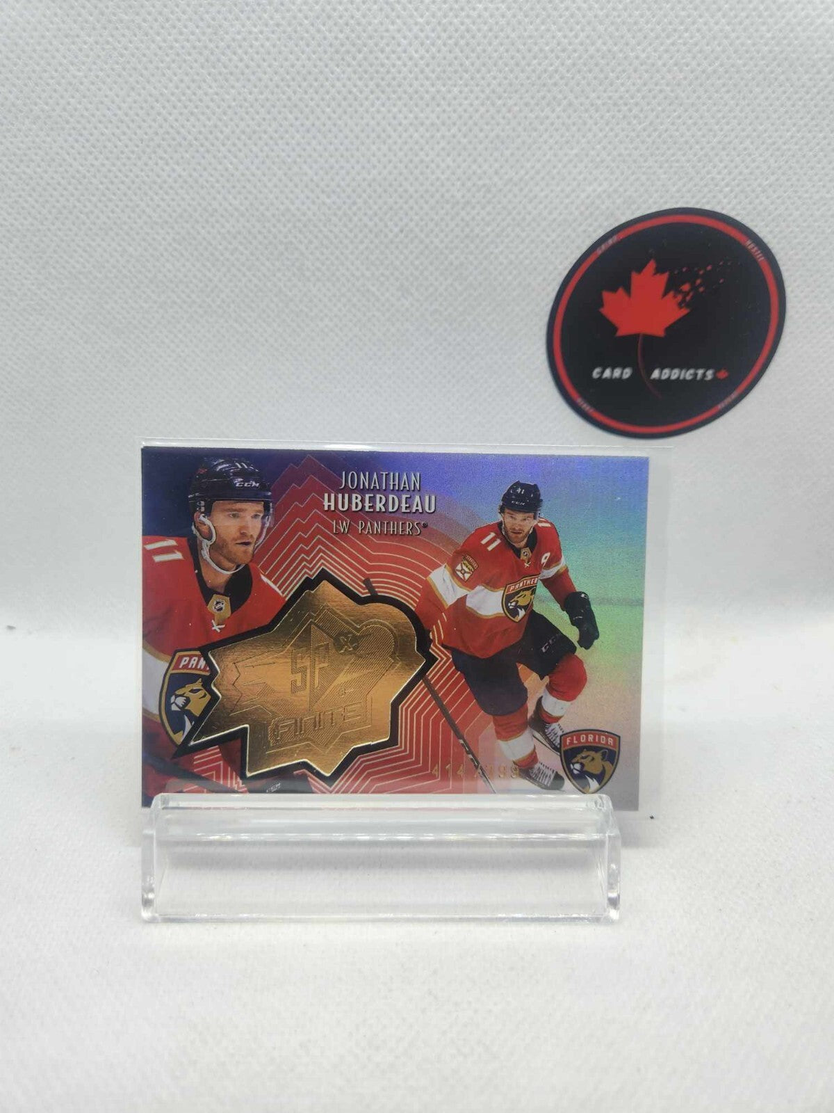 2021-22 Upper Deck SPx Finite #SF-21 Jonathan Huberdeau - Florida Panthers