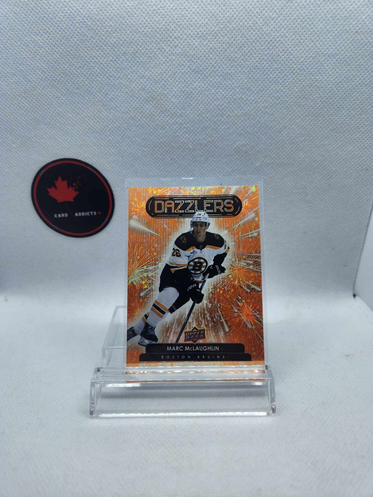 2022/23 Upper Deck Orange Dazzlers Marc McLaughlin #DZ-60