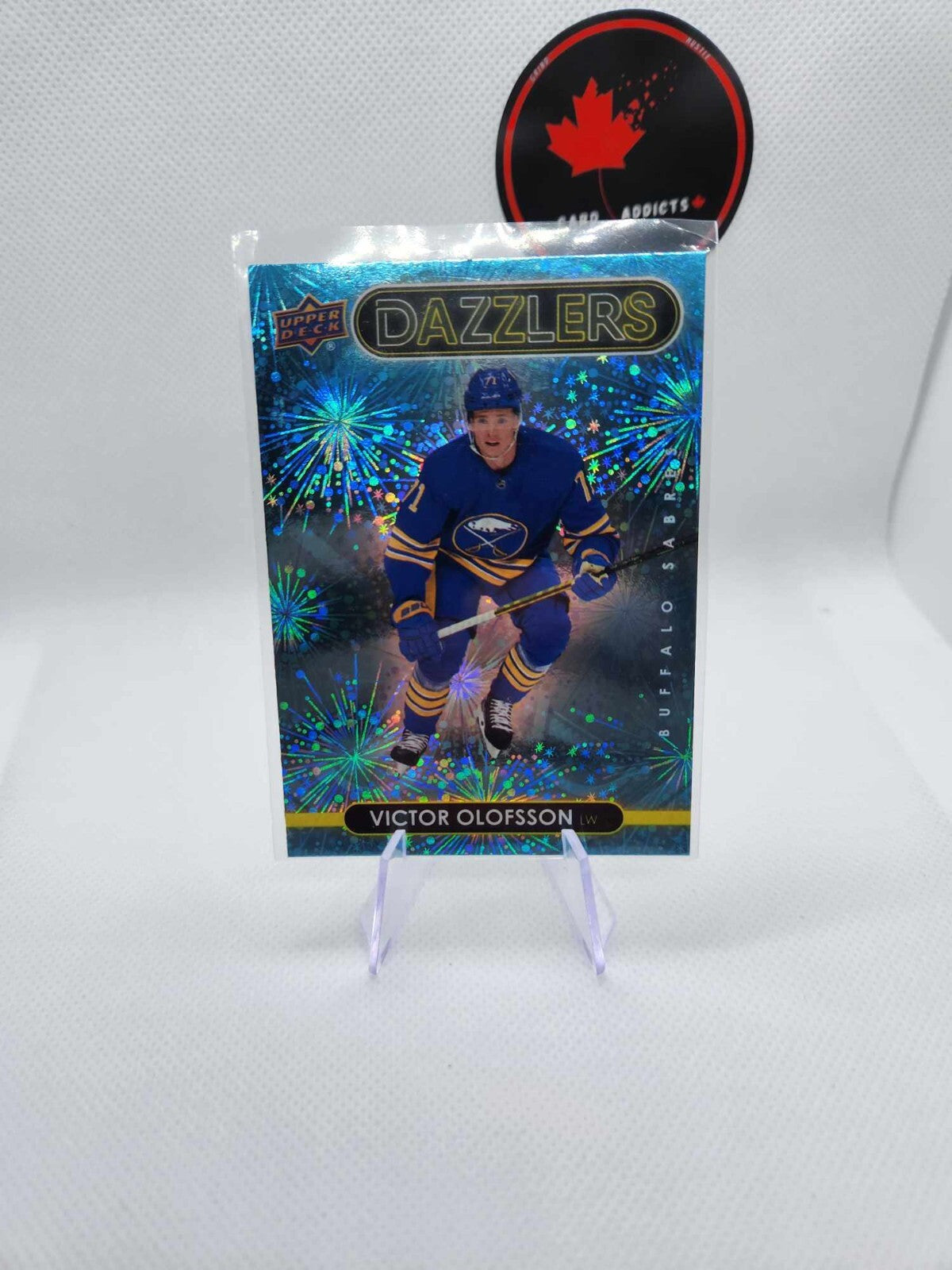 2021/22 UD - Victor Olofsson - Blue Dazzlers UD Series 2 Hockey