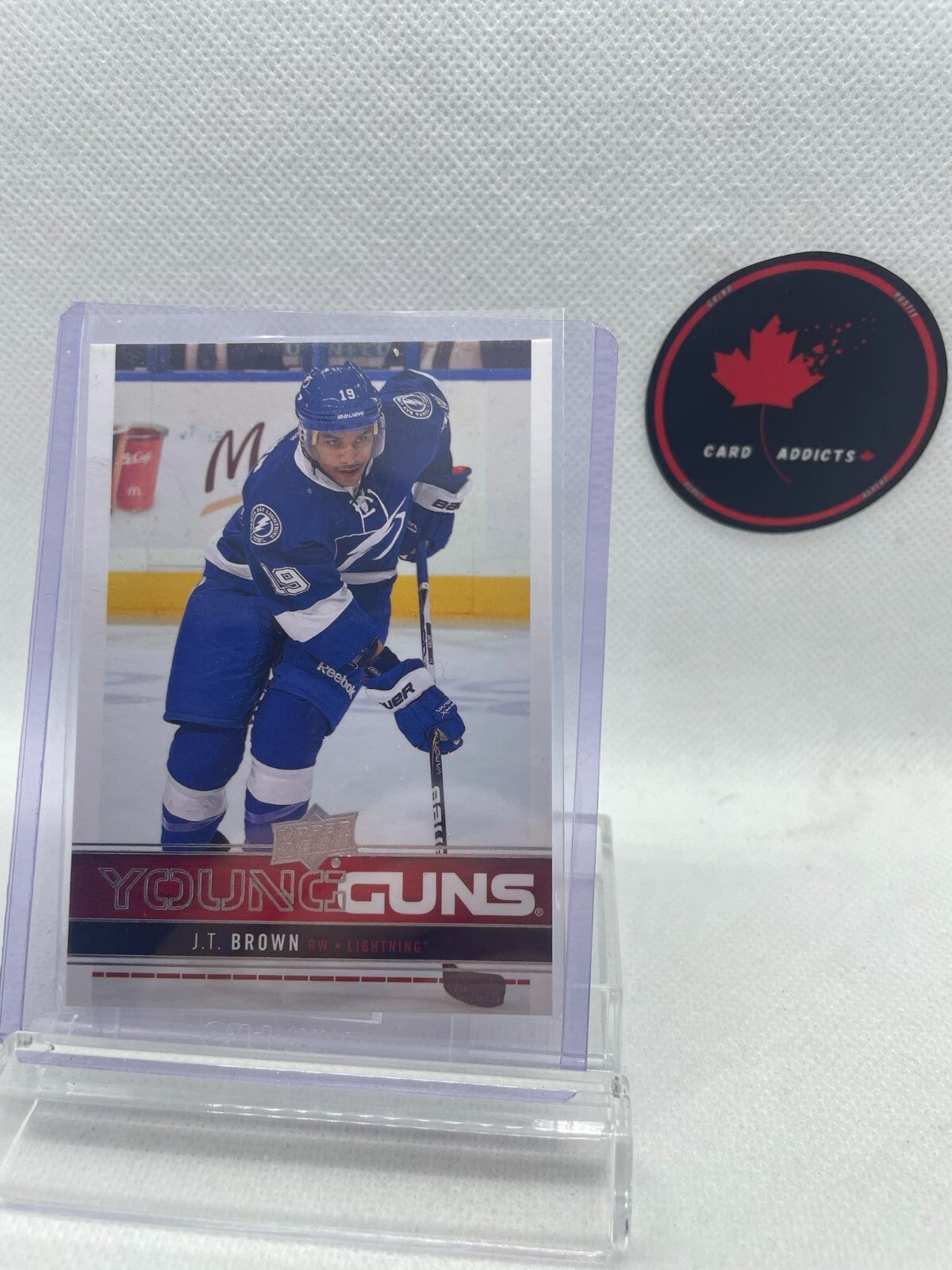 J.T. Brown - RC Rookie - UD Young Guns - 2012-13 - #246