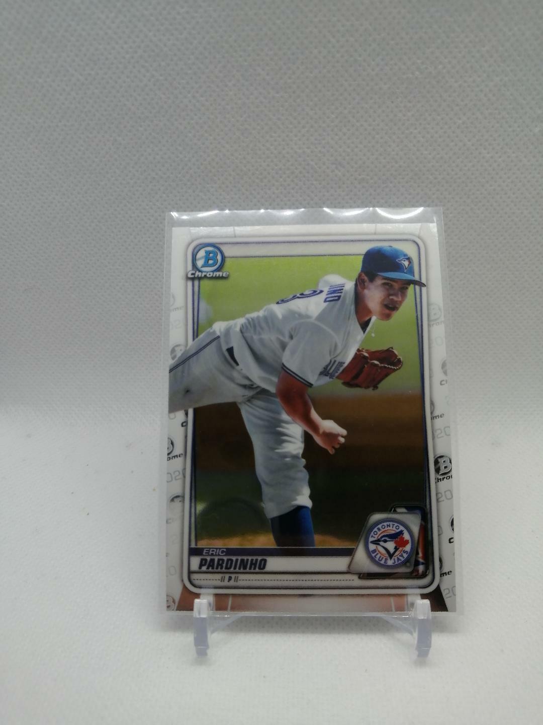 2020 Bowman Chrome Prospect BCP-135 Eric Pardinho Toronto Blue Jays