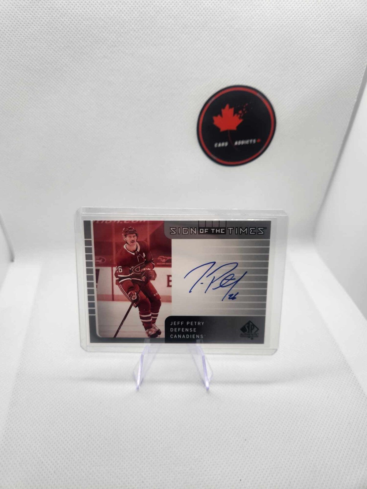 JEFF PETRY - 2021 SP Authentic Sign of the Times Auto #SOTT1-JP
