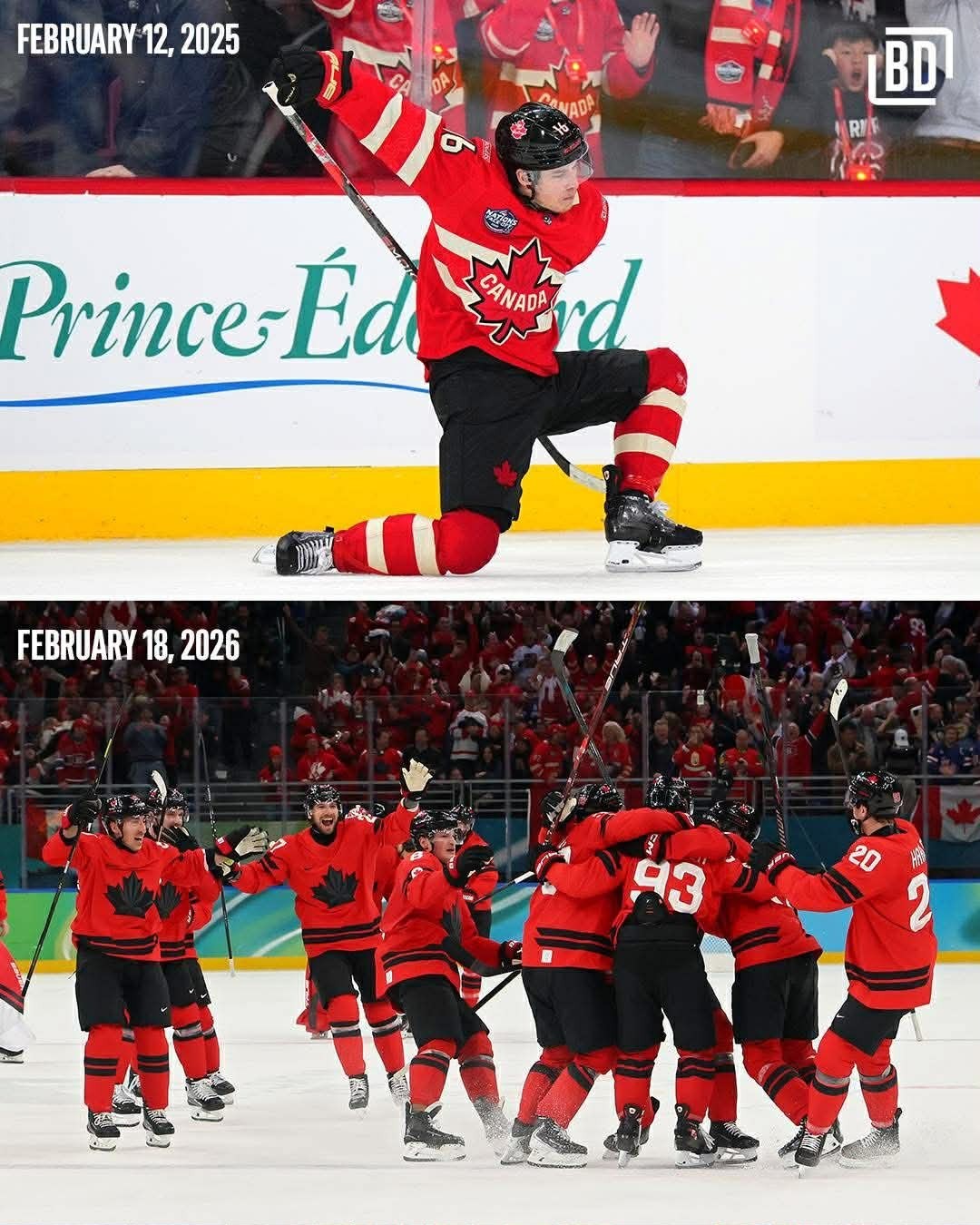 Mitch Marner Overtime Goals Team Canada Celebration