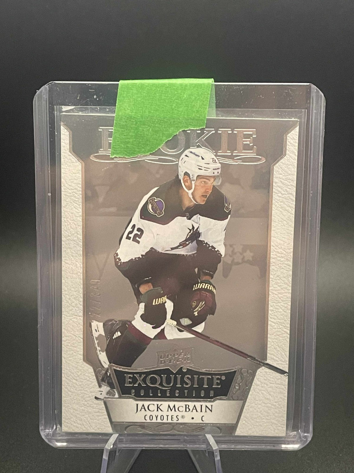 2022-23 Upper Deck Ice Exquisite Collection Rookies /349 Jack McBain #R-17 RC