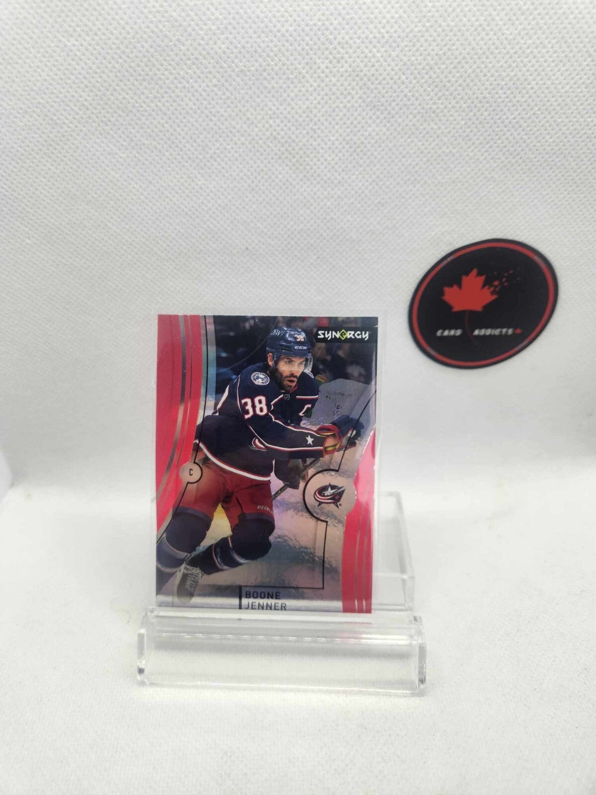 Boone Jenner 2021-22 Upper Deck Synergy Red #33