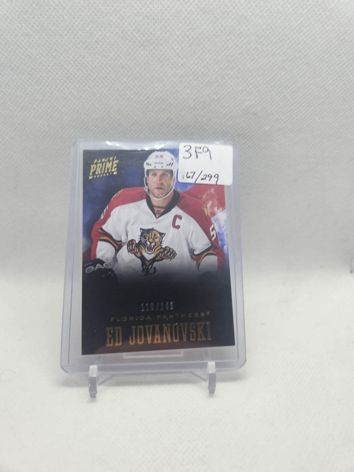 2012-13 Panini Prime #39 Ed Jovanovski /249 - Florida Panthers