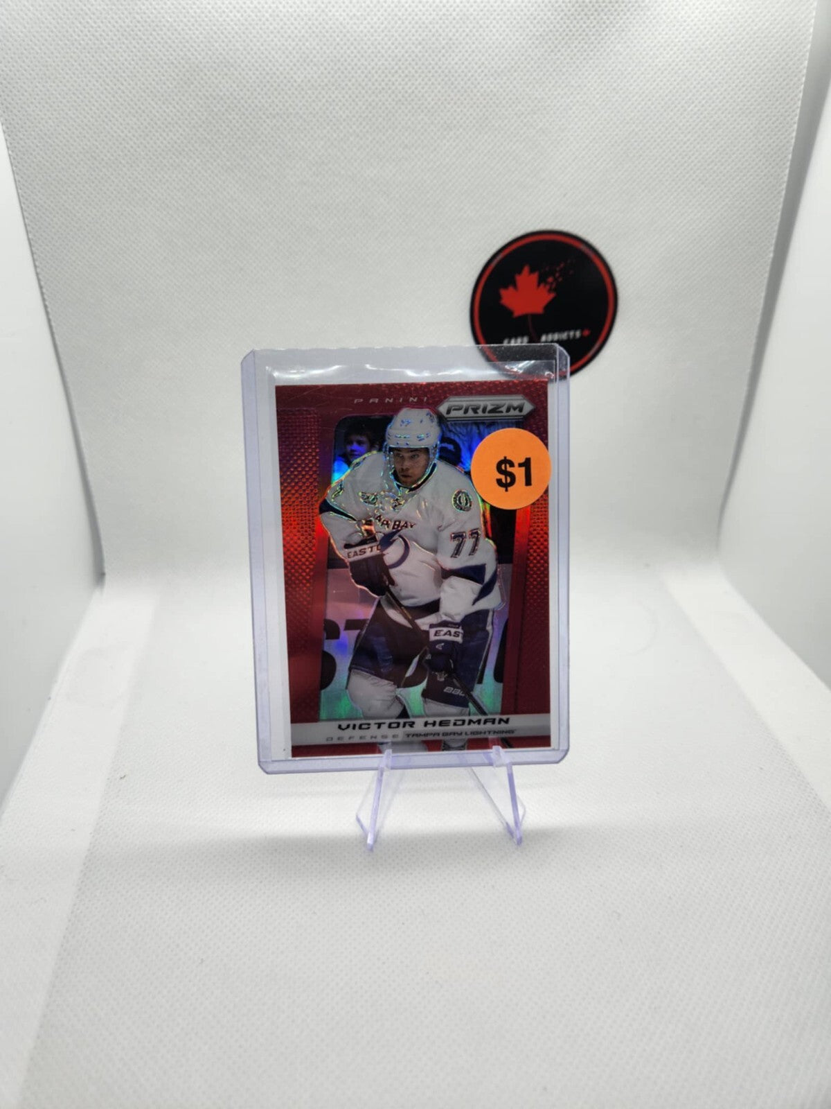 2013-14 Panini Prizm Prizms Red #95 Victor Hedman