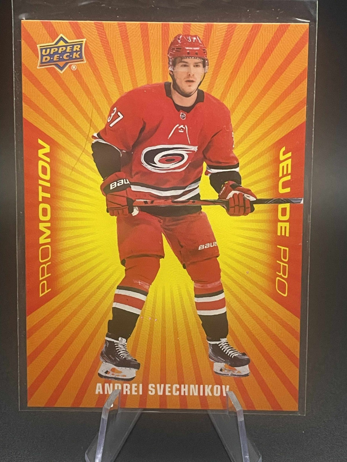 Andrei Svechnikov Promotion PP-10 Tim Hortons Hockey Cards 2021-22 Upper Deck