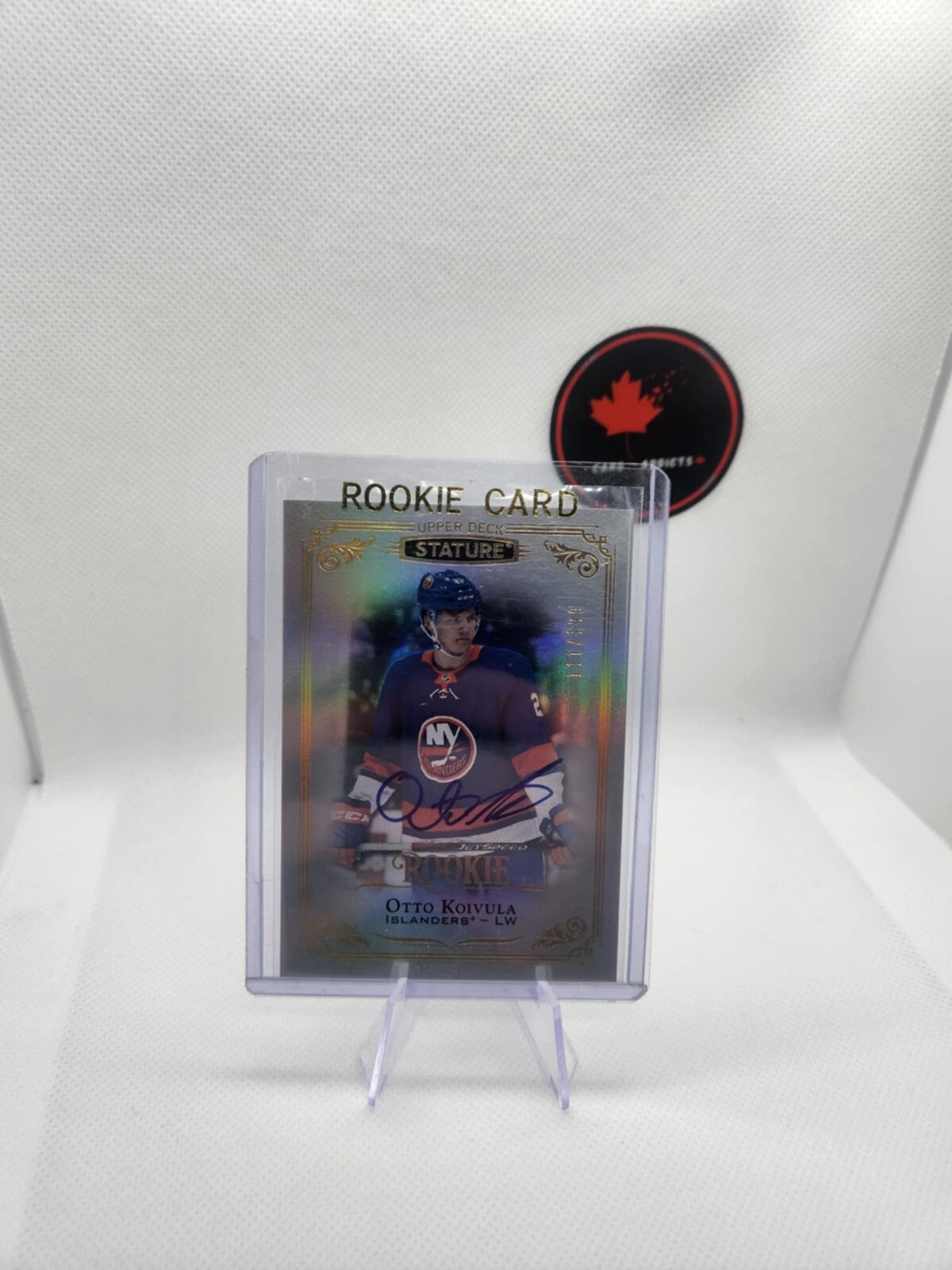 2019-20 Upper Deck Stature Rookies Auto Otto Koivula /199 New York Islanders