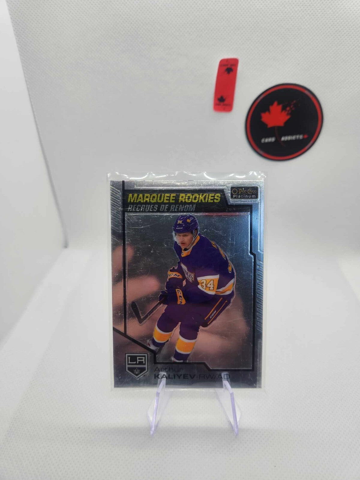 Arthur Kaliyev Marquee Rookies 2020-21 O Pee Chee Platinum Los Angeles Kings