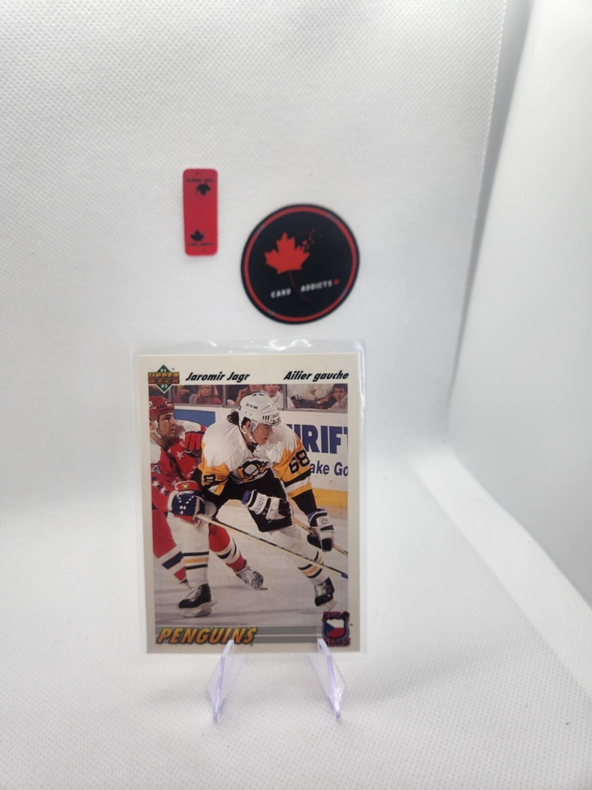 1991-92 Upper Deck Euro-Stars #E6 Jaromir Jagr