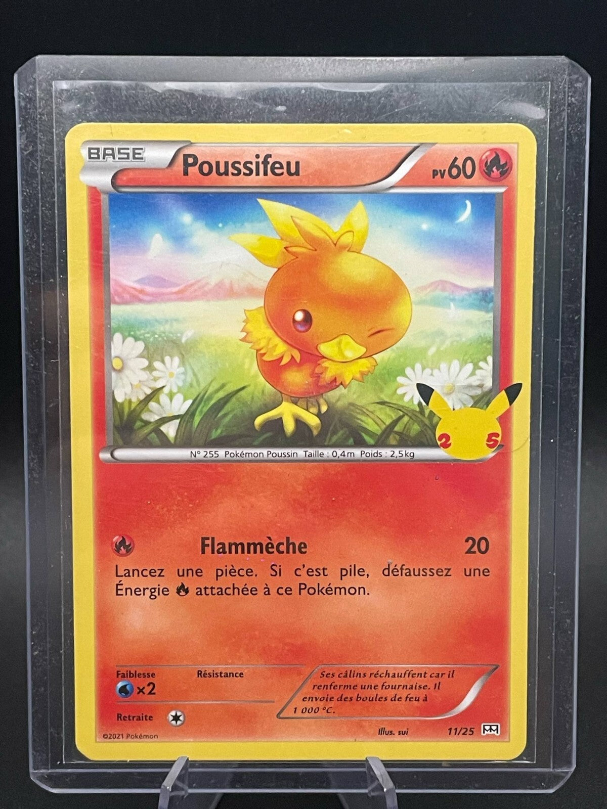 Poussifeu - 11/25 - McDonald 25th Anniversary - Holo - Fr - M/NM