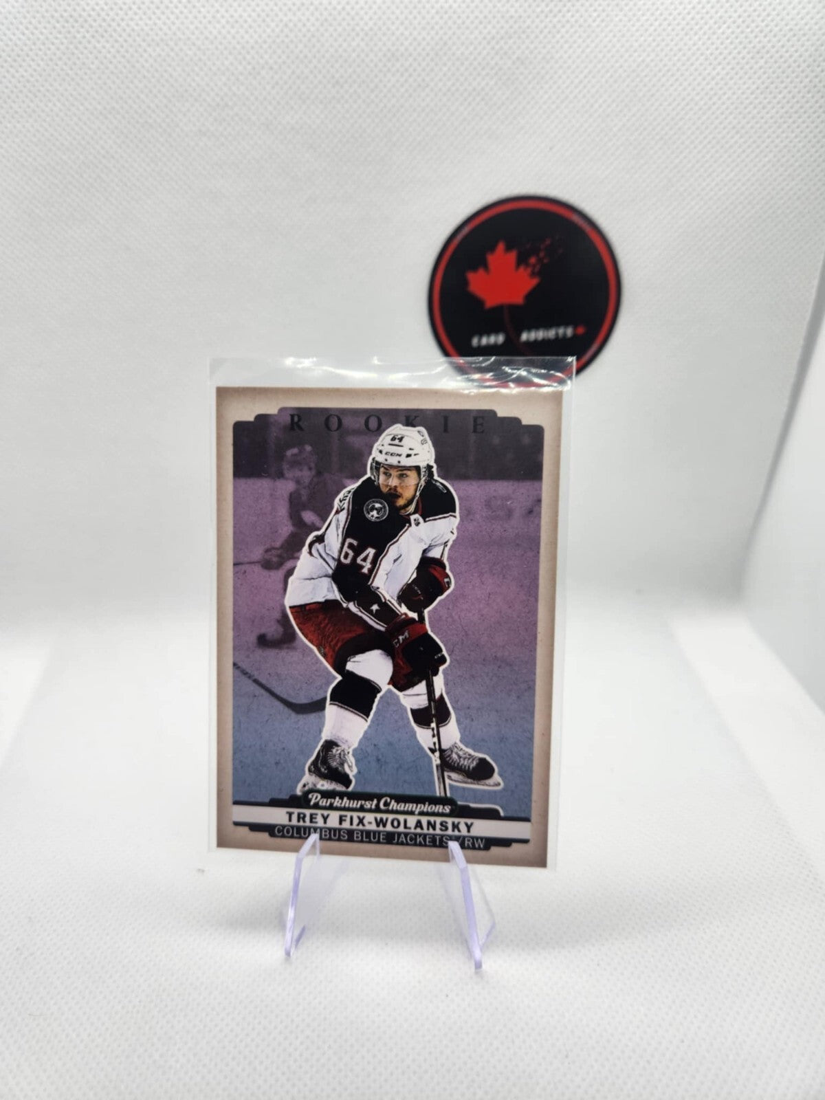 2022-23 Parkhurst Champions Trey Fix-Wolansky Rookie RC #291 Blue Jackets